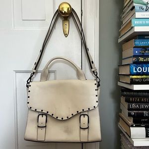 Cream Rebecca Minkoff Biker Doctor Bag